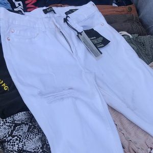 White jeans